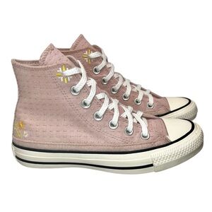Converse Chuck Taylor All Star 'Autumn Embroidery Stone Mauve' High-Top Sneakers